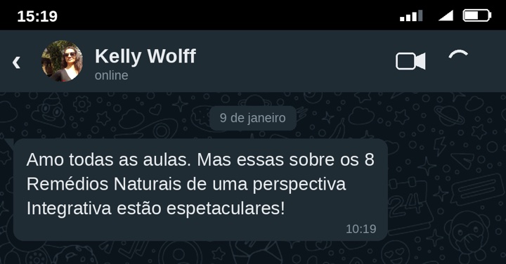 Depoimento de Kelly Wolff